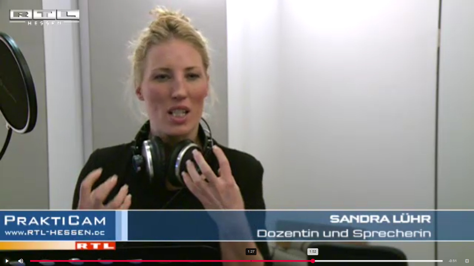 Synchronsprecherin Sandra Lühr im Interview'